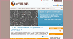 Desktop Screenshot of cerameurop.com