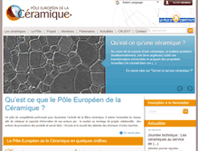 Tablet Screenshot of cerameurop.com